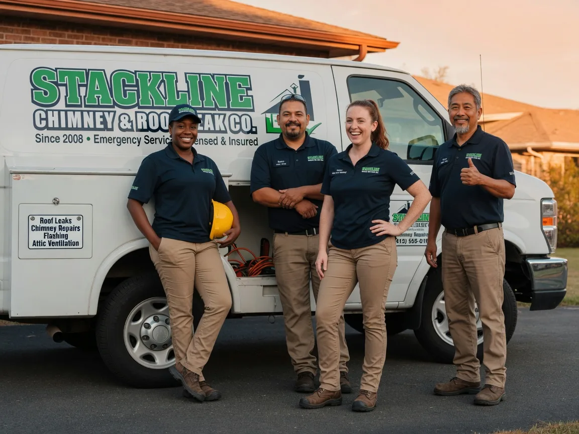 Chimney flashing repair company in Machipongo, VA
